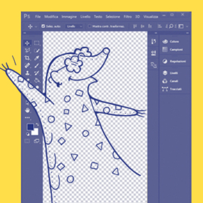 Illustrazione digitale cover