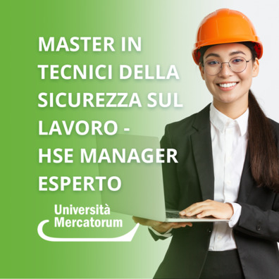 Master in Tecnici della sicurezza sul lavoro – HSE Manager Esperto cover