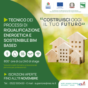 Tecnico dei Processi di Riqualificazione Energetica e Sostenibile bim Based cover