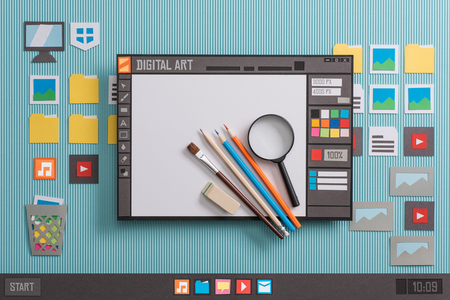 Grafica e Comunicazione Visiva - Corso Gratuito – cat. Protette l.68 cover