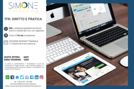 TFR: diritto e pratica (FAD, 24 ore) cover